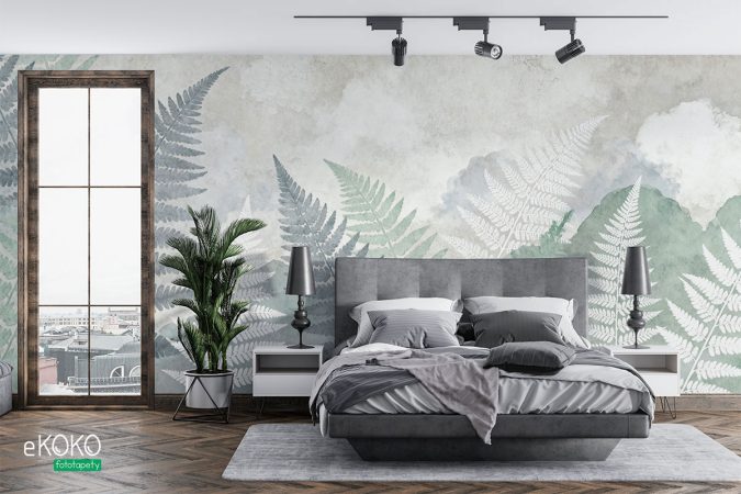 Eteryczne paprocie, tapeta