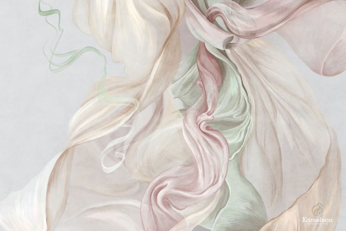 Tapeta Whispers of Silk B