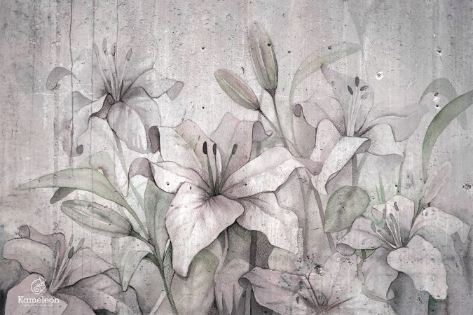 Tapeta “Ethereal Lilies A” Tapeta Ethereal Lilies A
