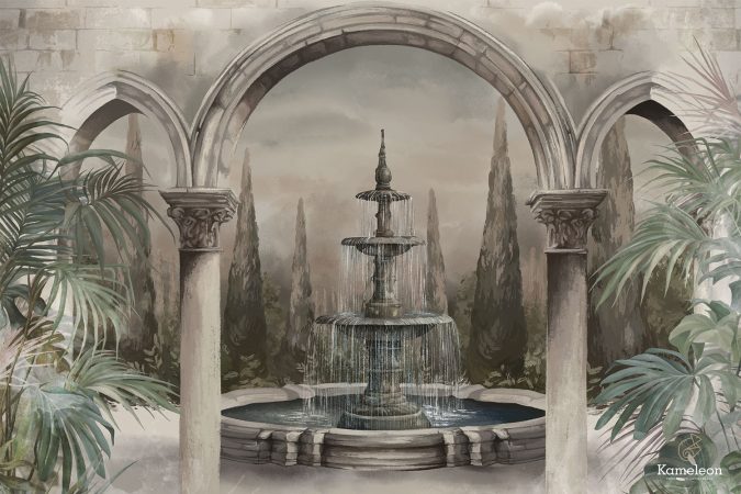 Tapeta Forgotten Palace B Tapeta Forgotten Palace B