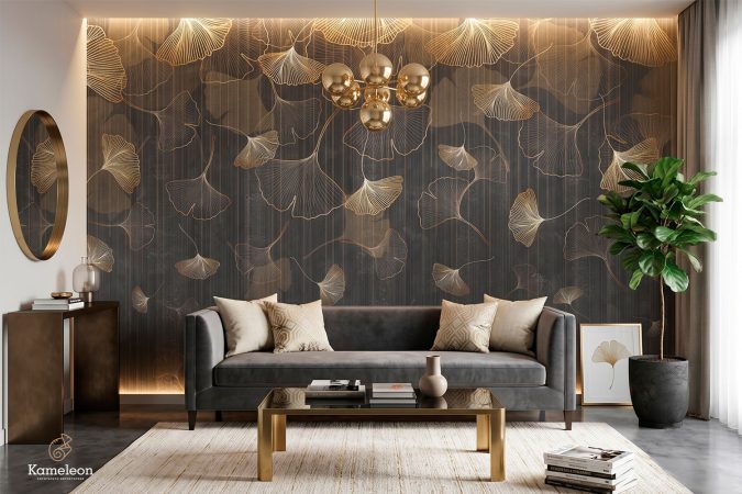 Tapeta Golden Ginkgo