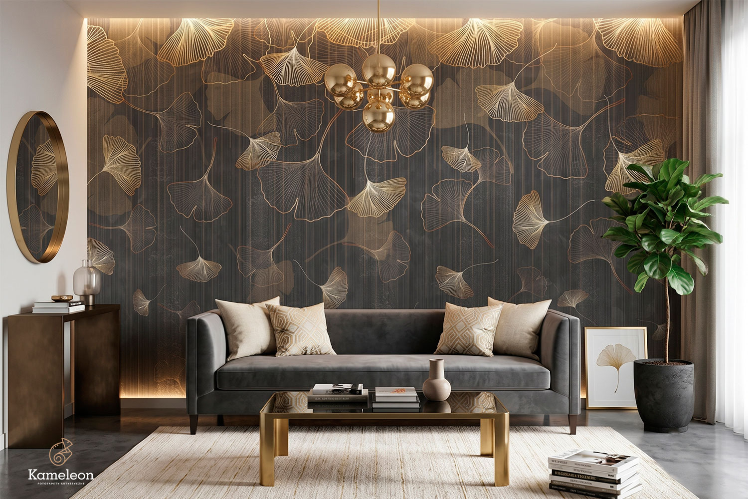 Tapeta “Golden Ginkgo”