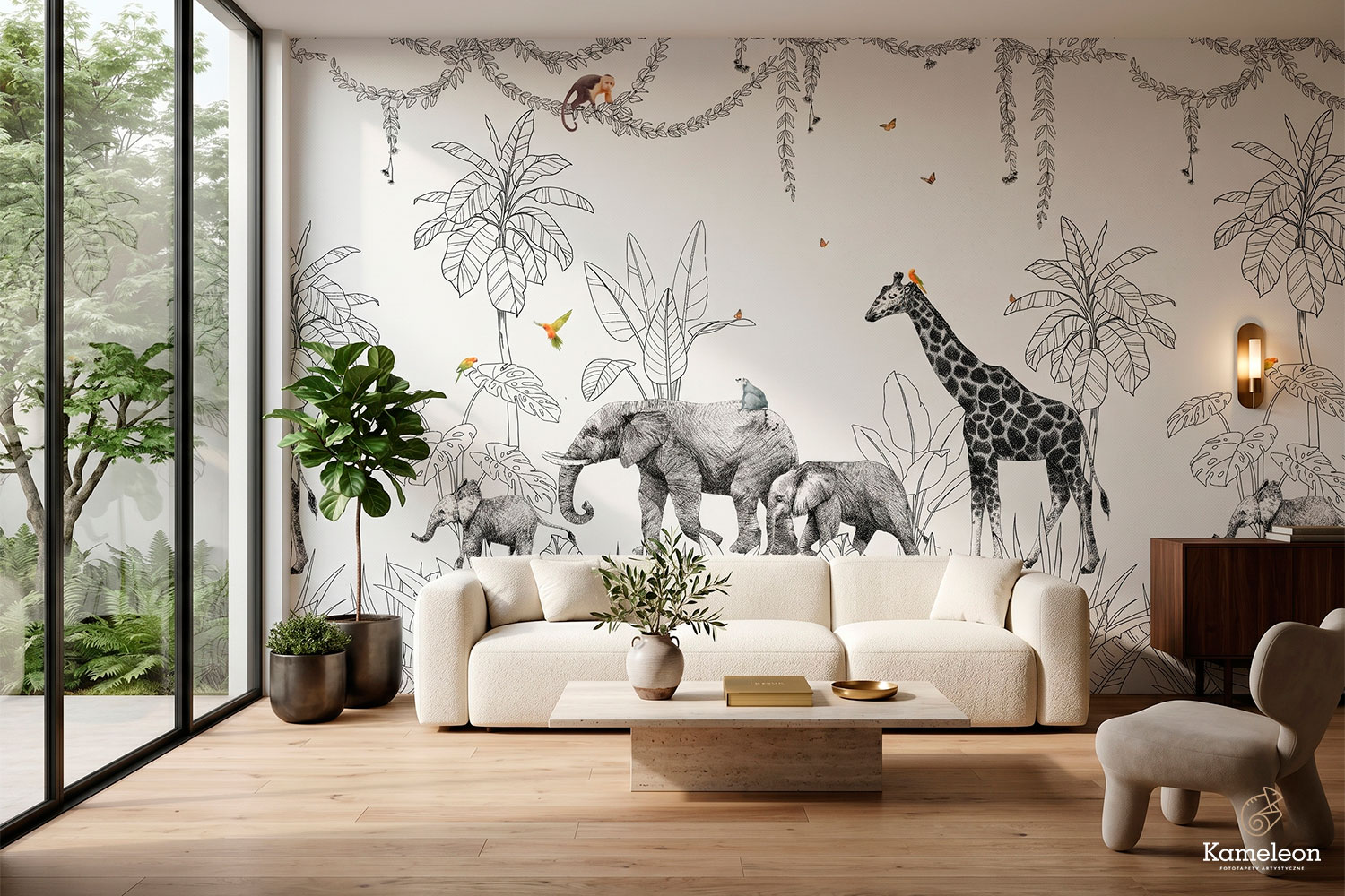Tapeta “Modern Safari”