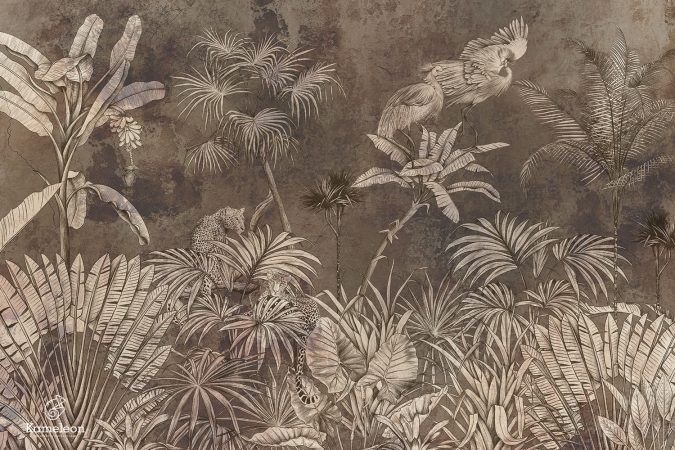 Tapeta Wild on Concrete C